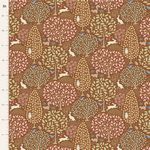 Tilda Sanctuary quilting cotton fabric in Caramel