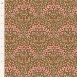 Tilda Sanctuary Larissa quilting cotton fabric in Caramel