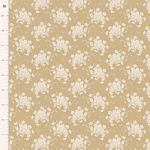 Tilda Sunday Brunch White Flower quilting cotton in Sand