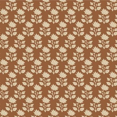 Tilda Sanctuary Mira quilting cotton fabric in Caramel