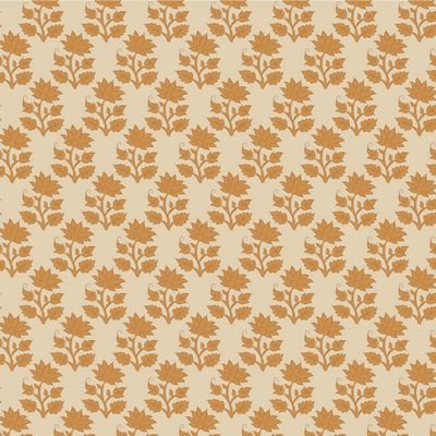 Tilda Sanctuary Mira quilting cotton fabric in Ochre