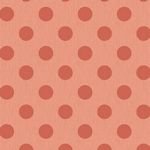 Tilda Chambray Dots yarn-dyed quilting cotton fabric in Ginger