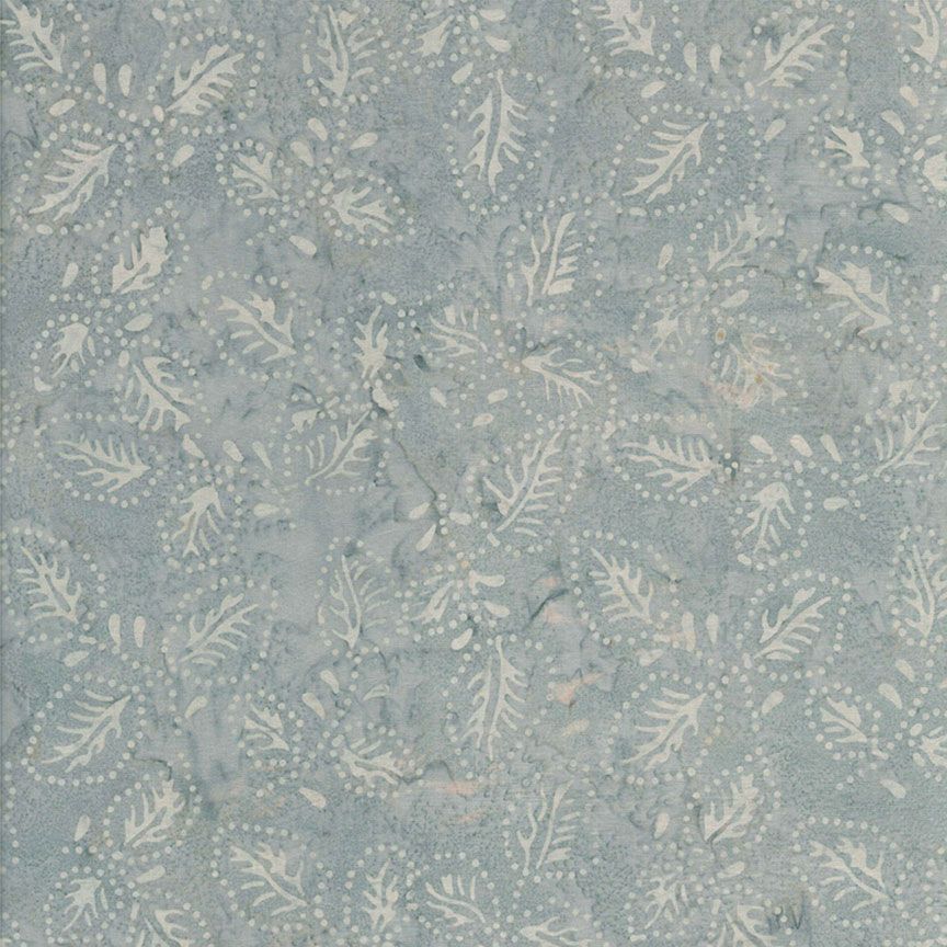 Moon Fainting Leaves Tonga Truffle 43"/44" Fabric Per Yard