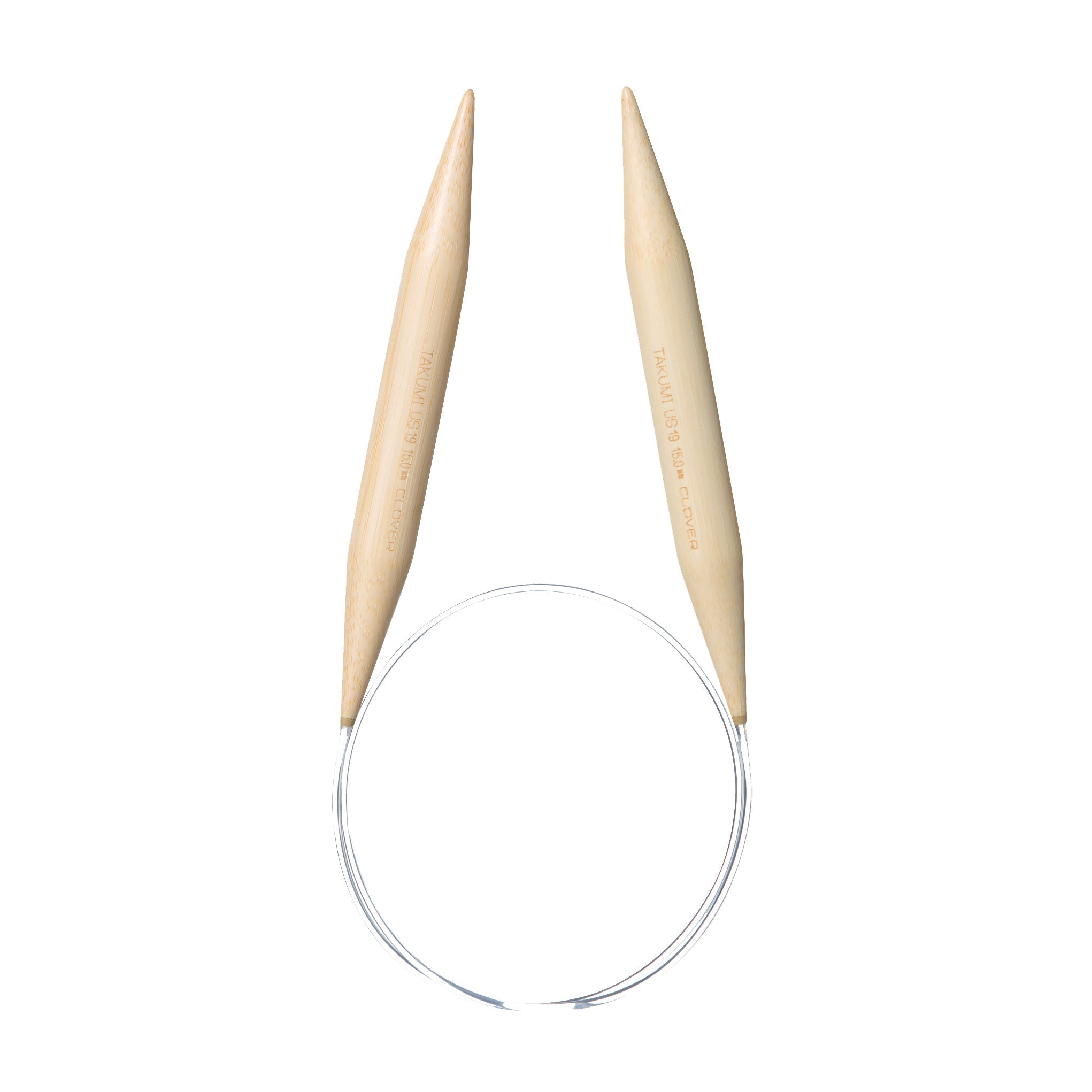 Takumi Bamboo Knitting Needles Circular 29" No. 19 (15.00mm)