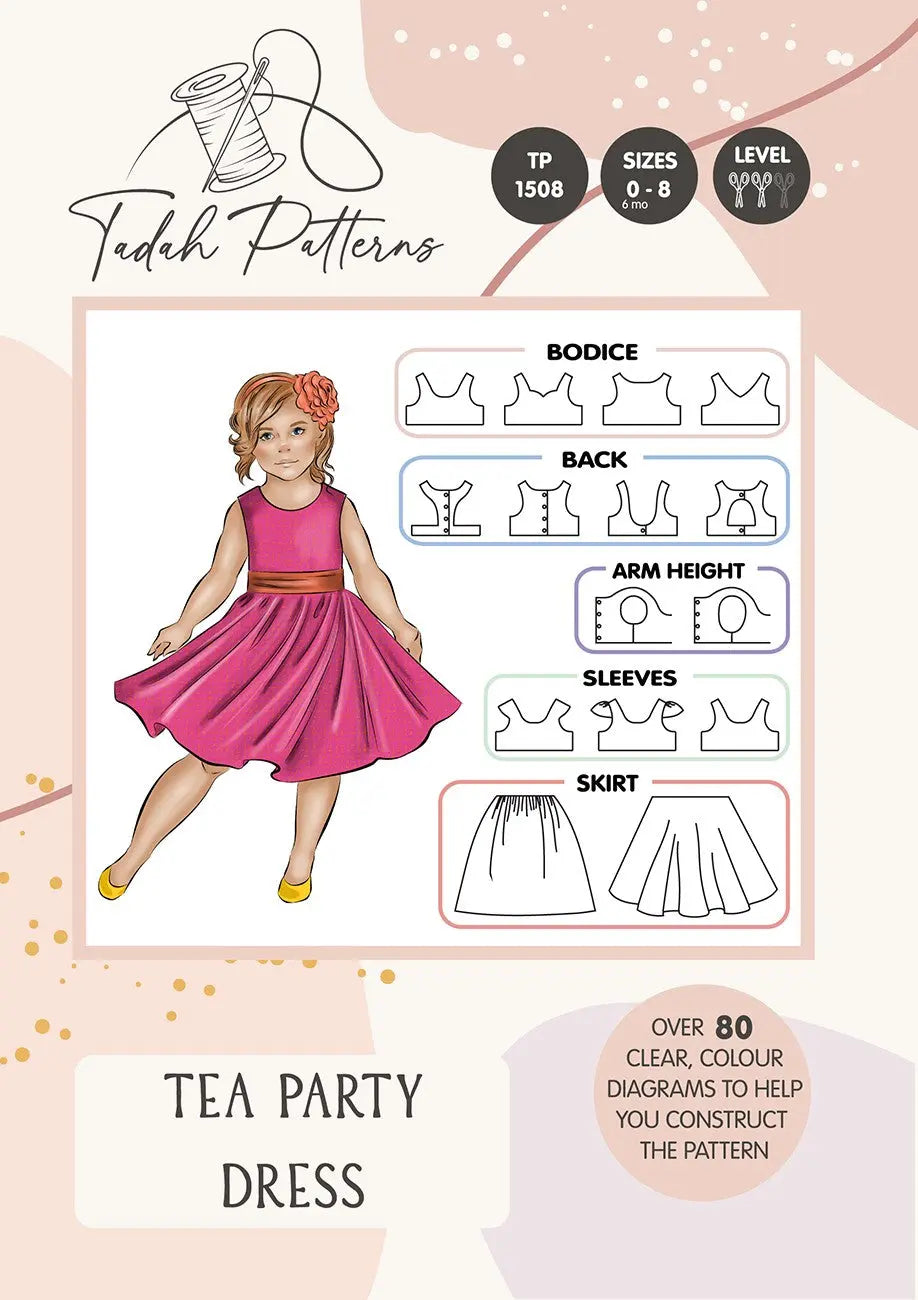Tea Party Dress - Linda's Electric Quilters