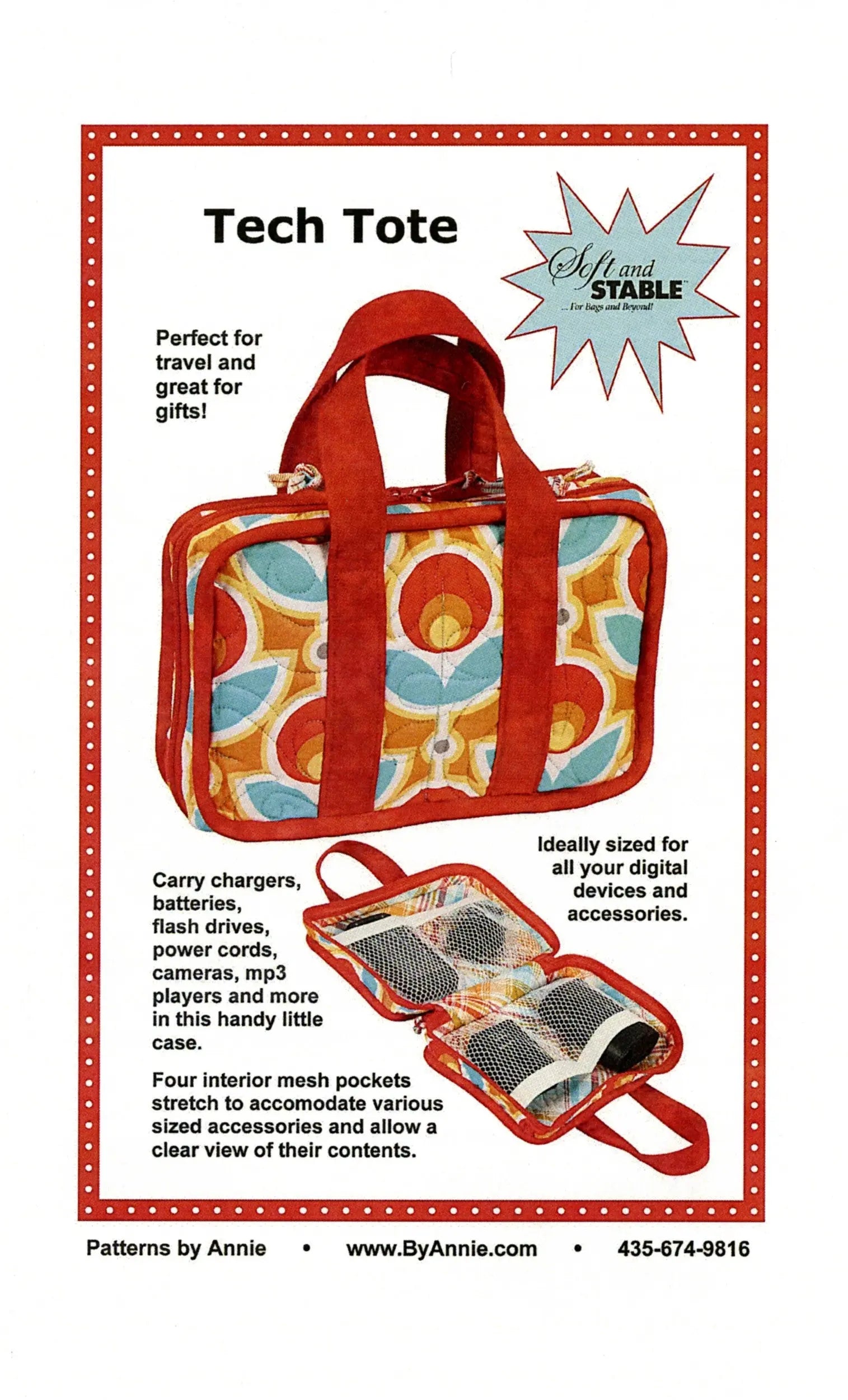 Tech Tote - Linda's Electric Quilters