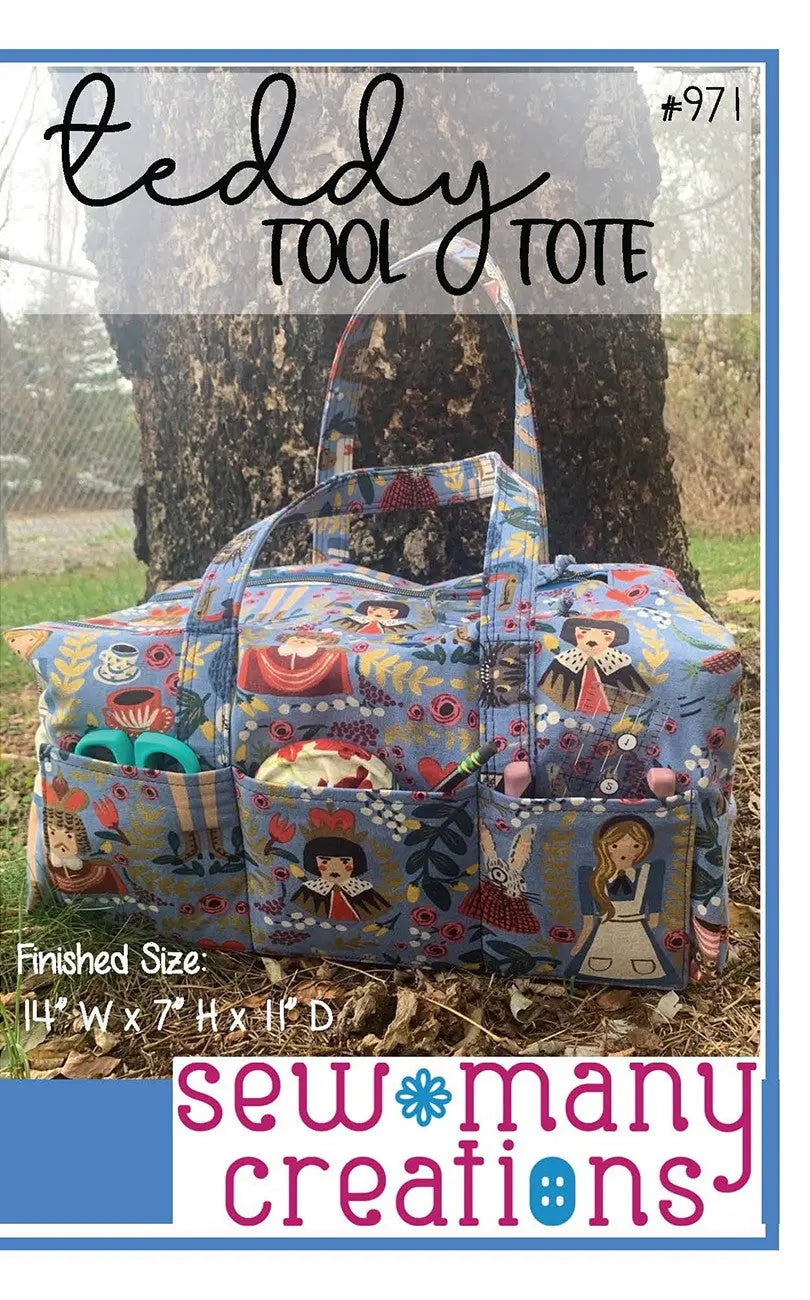 Teddy Tool Tote - Linda's Electric Quilters