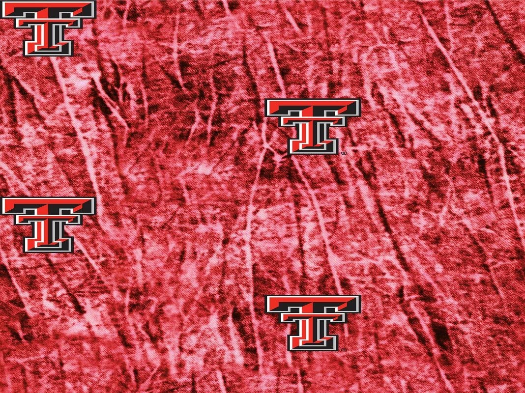 Texas Tech Red Raiders - Tie-Dye 44"/45" Fabric per yard