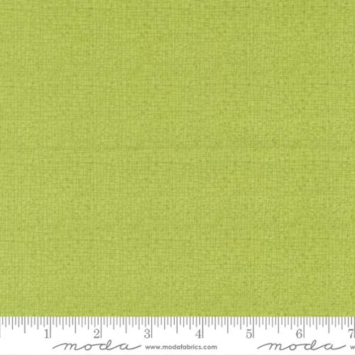 Thatched Lime Cotton Wideback Fabric - ( 3/8 Yard Pack ) Moda Fabrics & Supplies