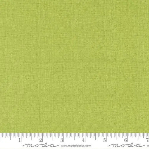 Thatched Lime Cotton Wideback Fabric - ( 3/8 Yard Pack ) Moda Fabrics & Supplies