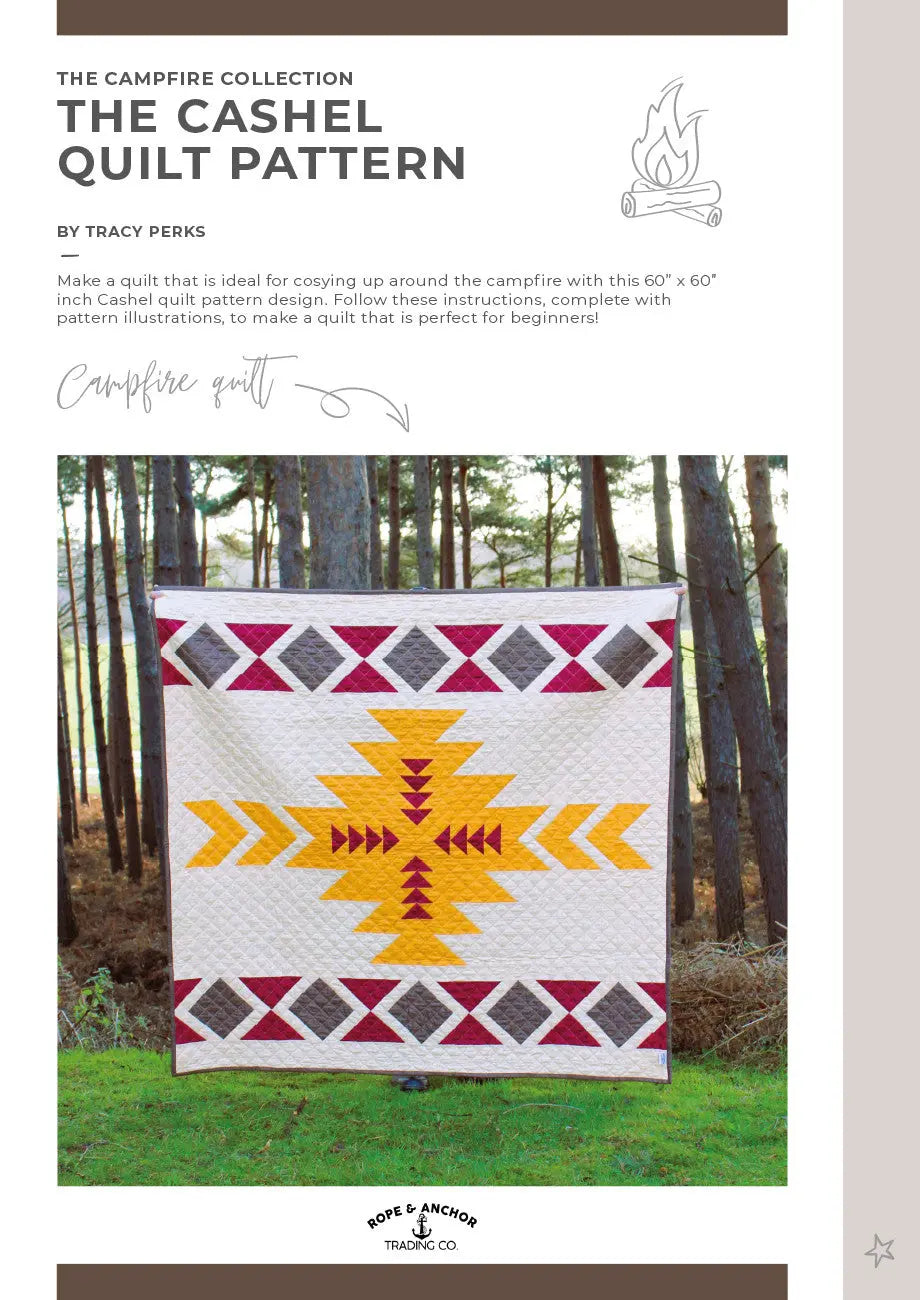 The Cashel Quilt Pattern - Linda's Electric Quilters