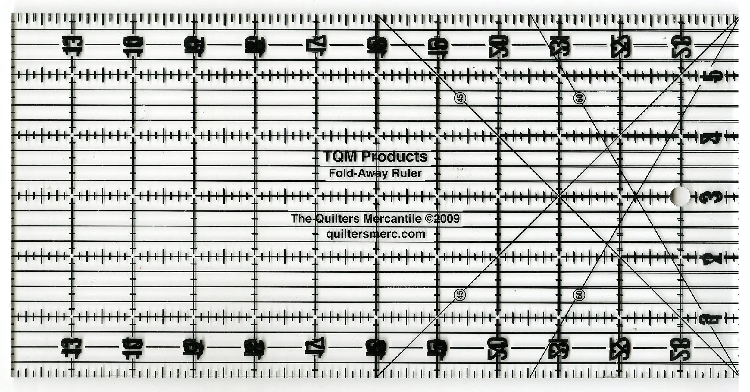 The Fold Away Retreat Ruler 6in x 24in