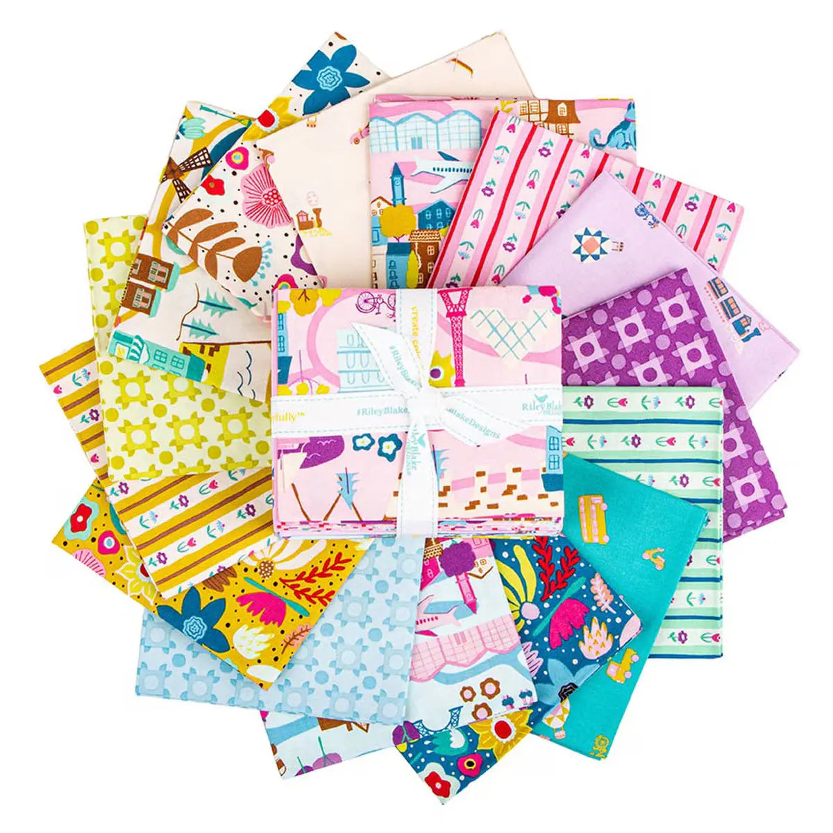 The Genesis of a Journey Fat Quarter Bundle Riley Blake Designs
