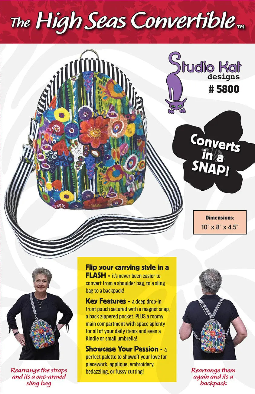 The High Seas Convertible - Linda's Electric Quilters