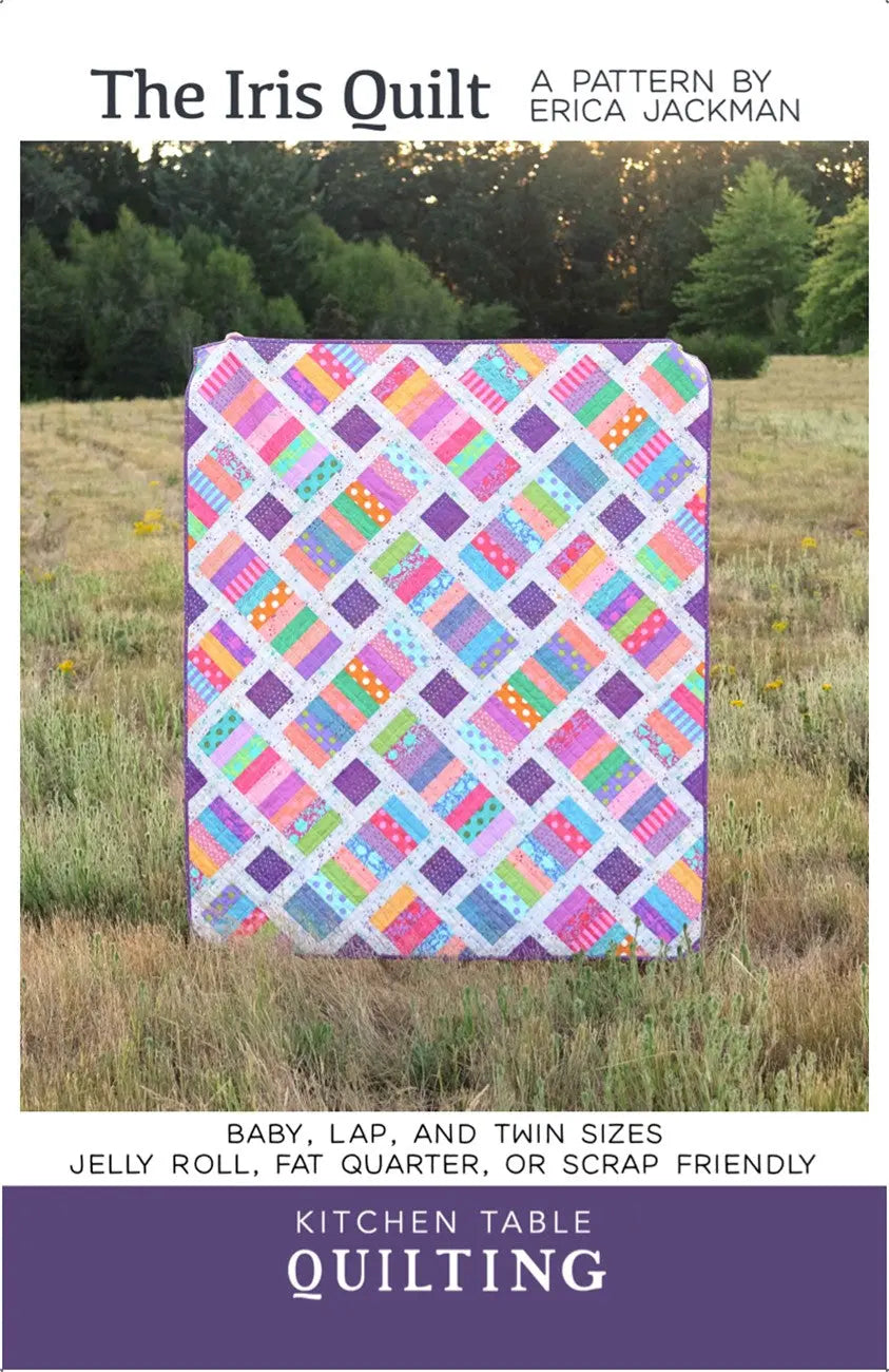 The Iris Quilt Pattern - Linda's Electric Quilters