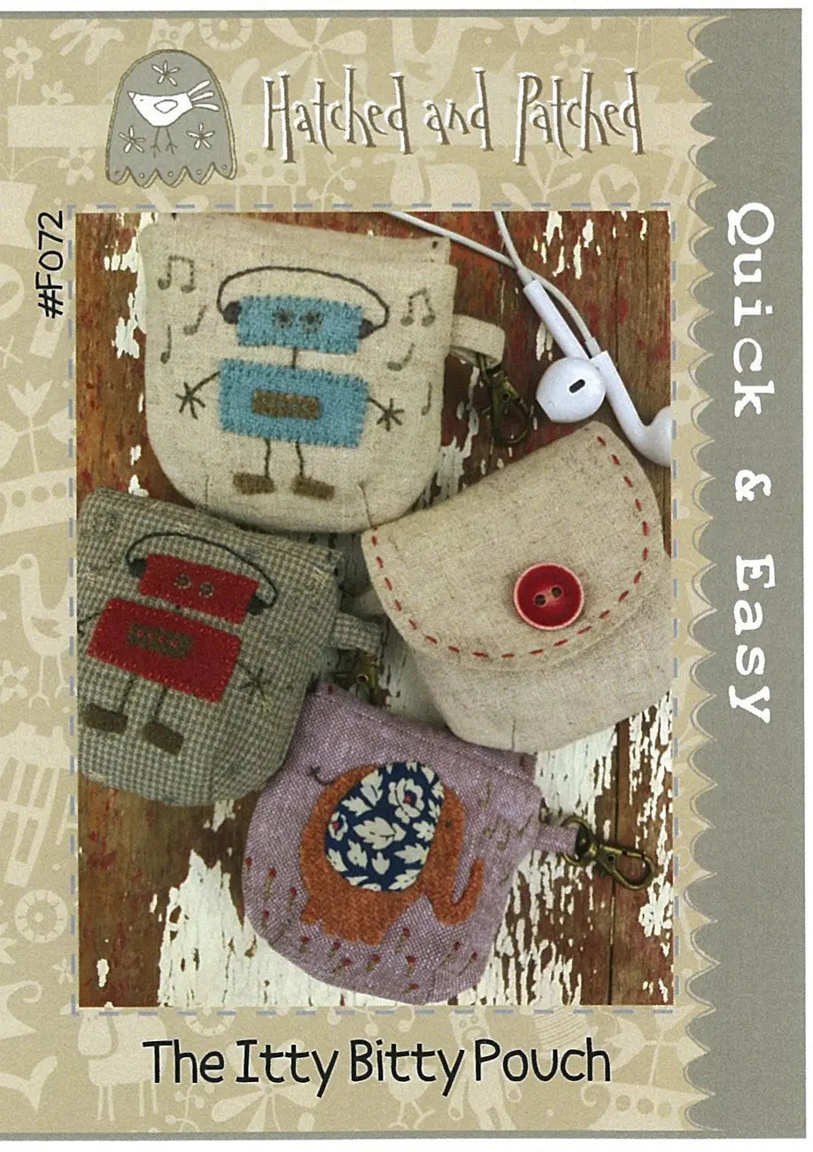 The Itty Bitty Market Pouch - Linda's Electric Quilters
