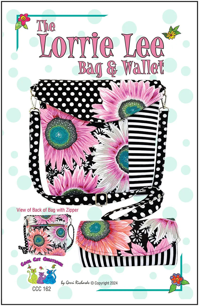 The Lorrie Lee Bag & Wallet - Linda's Electric Quilters