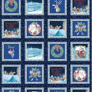 The Night Before Christmas - Panel (24" x 44") The Fabric Company