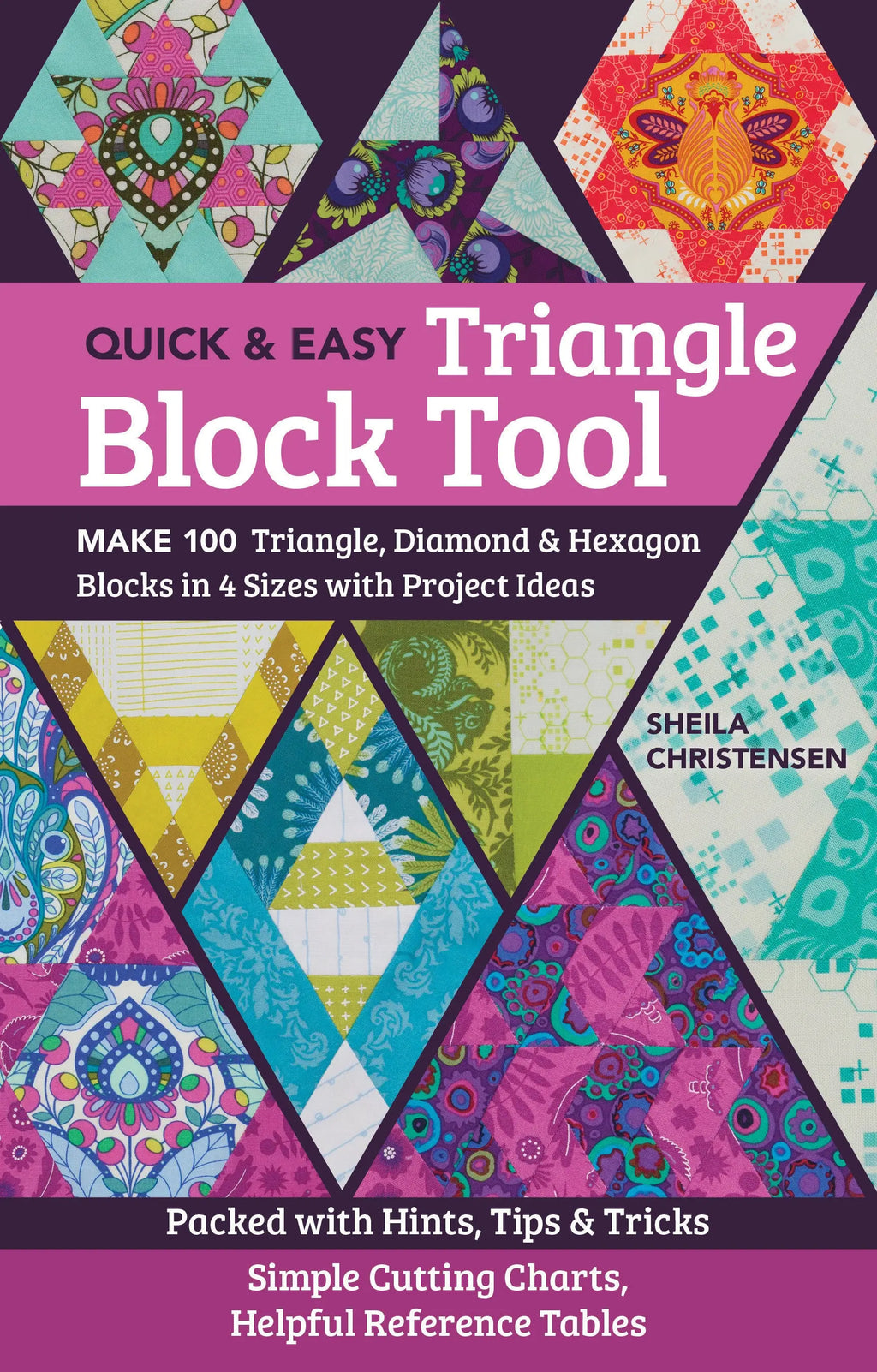 Traiangle Block The Quick & Easy Triangle Block Tool - Linda's Electric Quilters