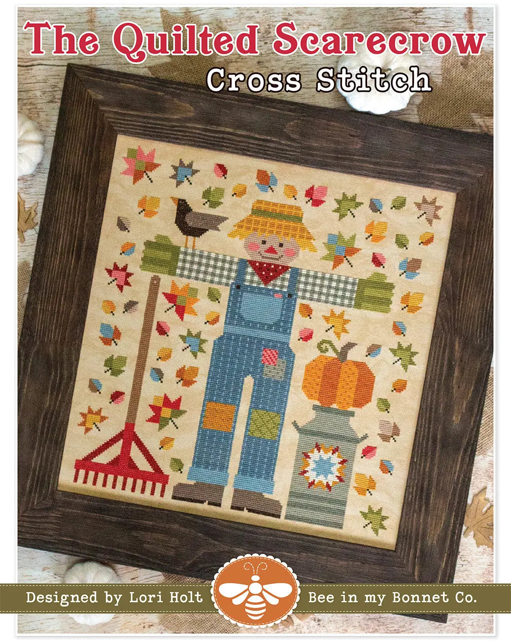 The Quilted Scarecrow Cross Stitch Pattern - Linda's Electric Quilters