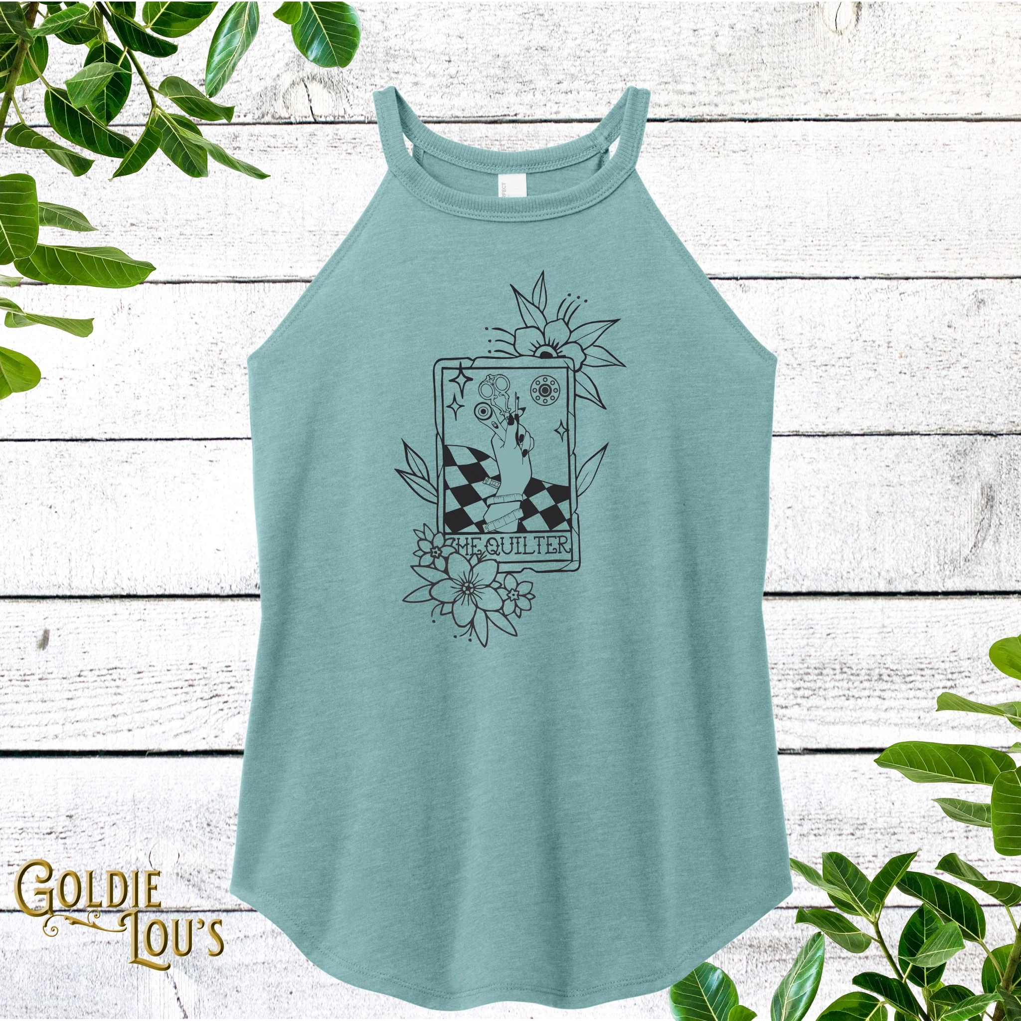 The Quilter Tarot Tank Top