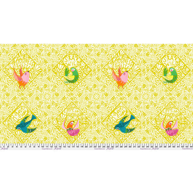 Tile What the Birds Said What the Birds Said Cotton 44"/45" Fabric Per Yard
