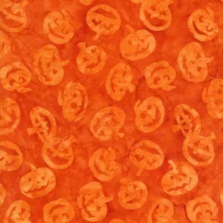 Timeless Treasures Tonga B3550 Pumpkin 45" Fabric Per Yard Fabric Fanatics