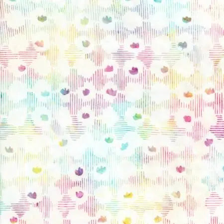 Timeless Treasures Tonga B3551 Rainbow 45" Fabric Per Yard Fabric Fanatics