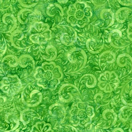 Timeless Treasures Tonga B6668 Fern 45" Fabric Per Yard