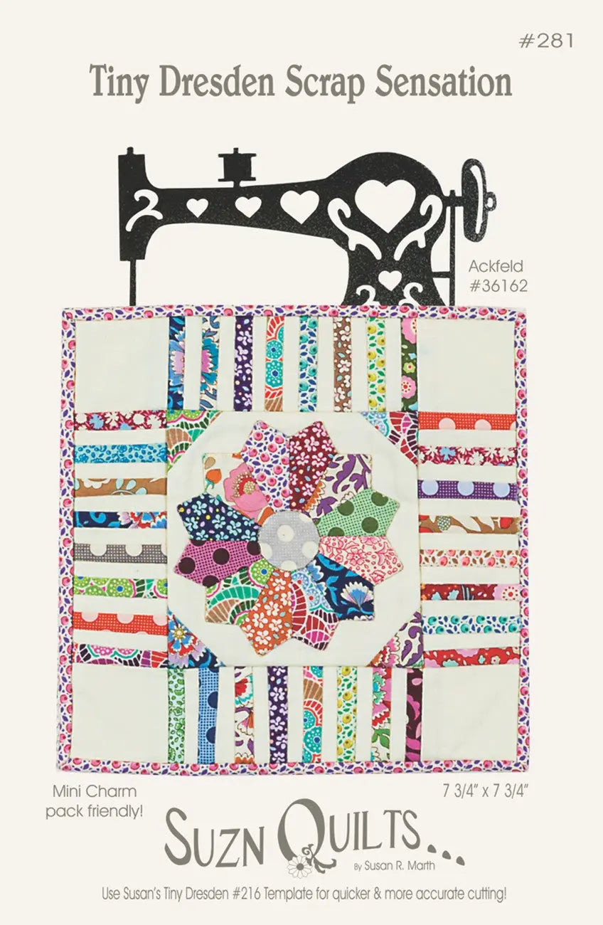 Tiny Dresden Scrap Sensation - Linda's Electric Quilters
