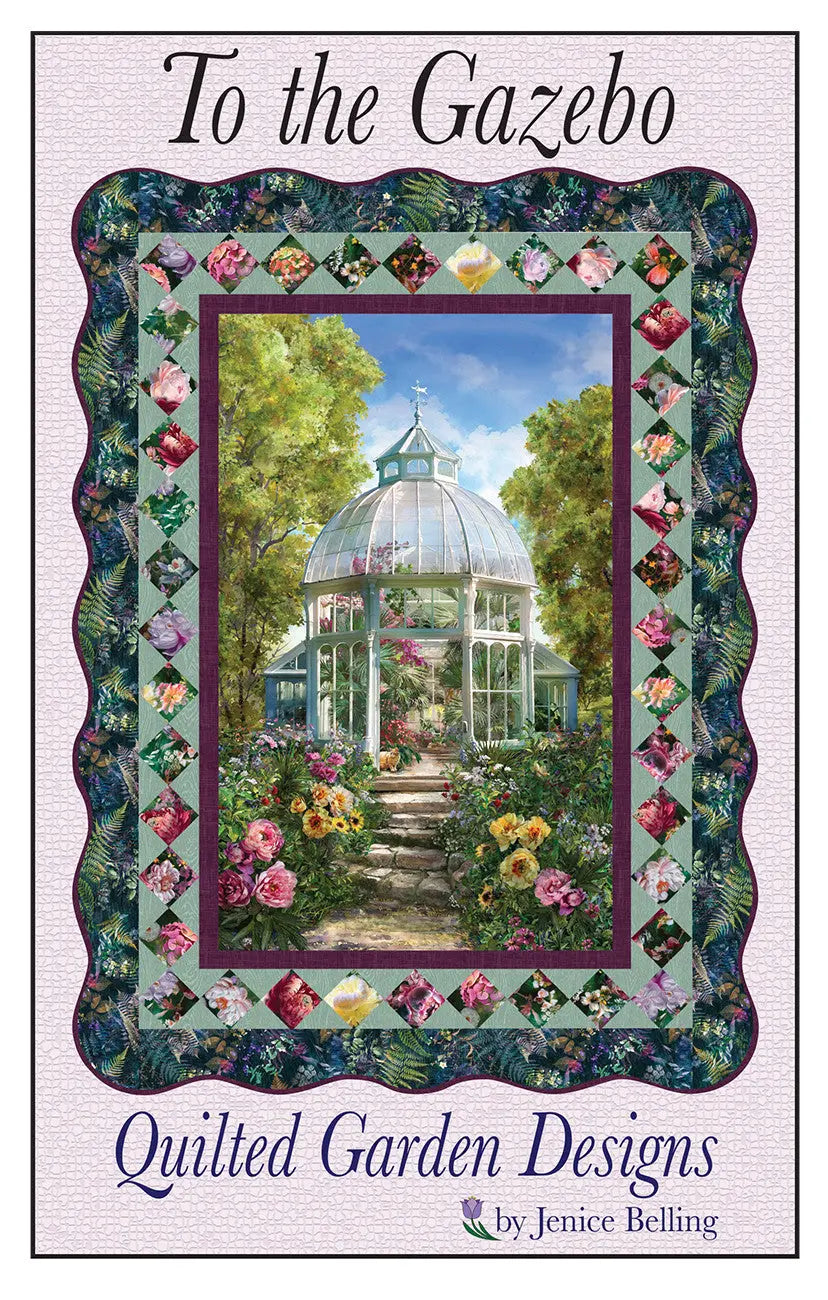 To The Gazebo - Linda's Electric Quilters