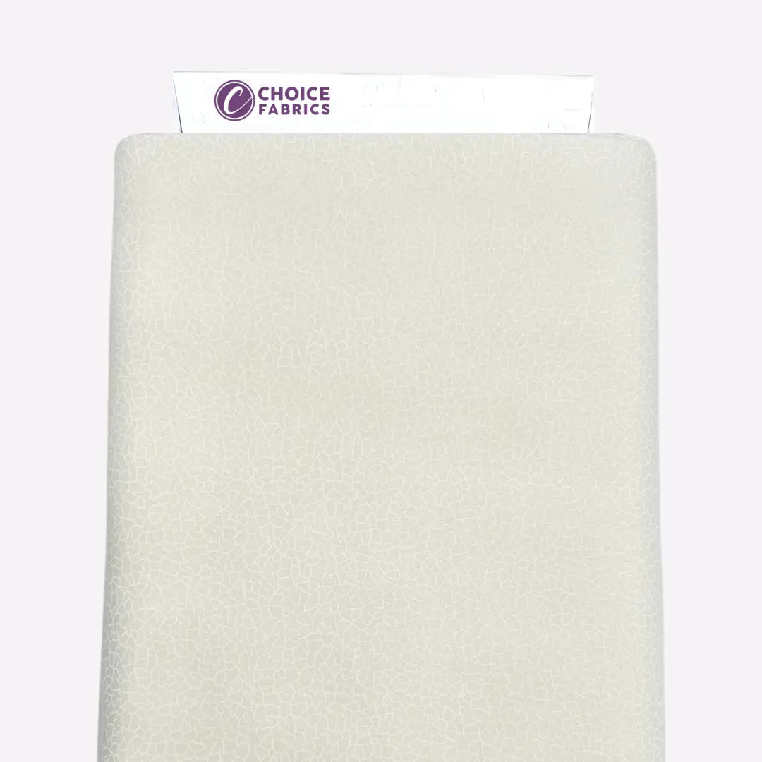 Tone on Tone 108" Supreme Backings - White on White - Crackle Wideback Fabric Per Yard The Fabric Company