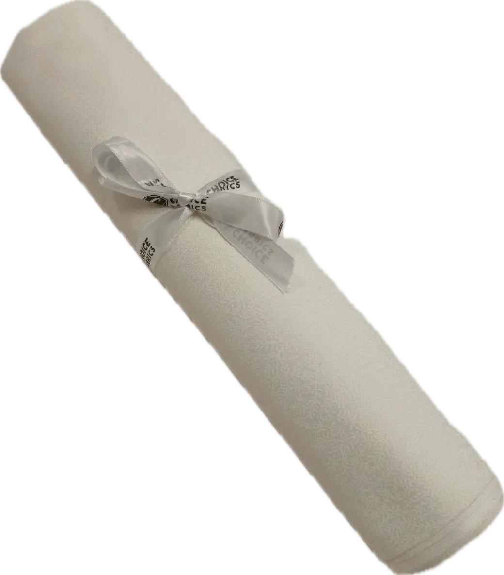 Tone on Tone 108" Supreme Backings - White on White - Vines Wideback Fabric Per Yard The Fabric Company