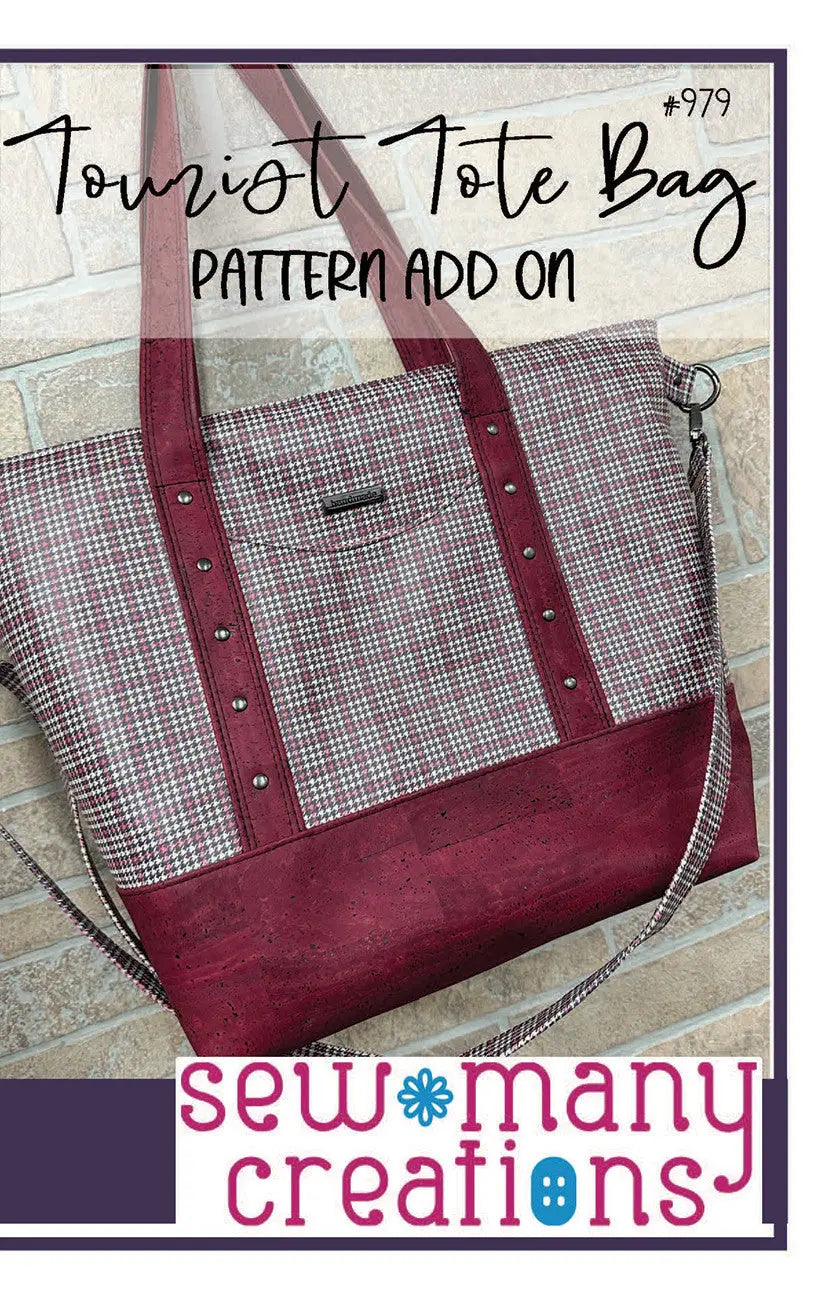 Tourist Tote Bag Add On Pattern Linda S Electric Quilters