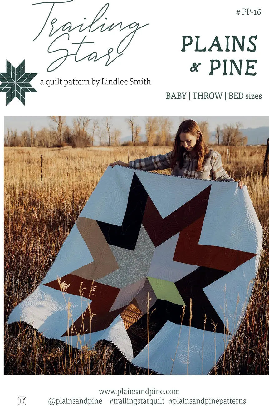 Trailing Star Quilt Pattern Checker Distributor