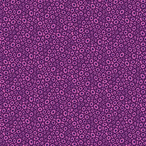 Transparency - Beads - Magenta 44" / 45" Fabric Per Yard The Fabric Company