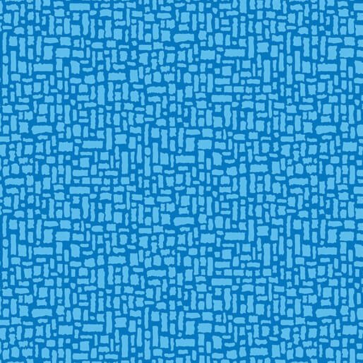 Transparency Pathway quilting fabric in sky by Modern Quilt Studio for Benartex, geometric print on sky blue cotton, sold by the yard
