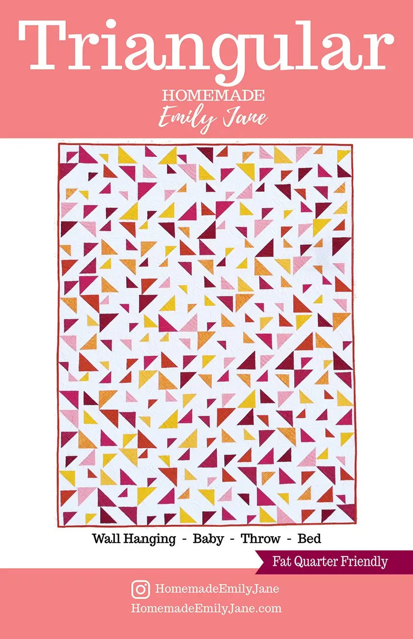 Triangular Quilt Pattern - Linda's Electric Quilters