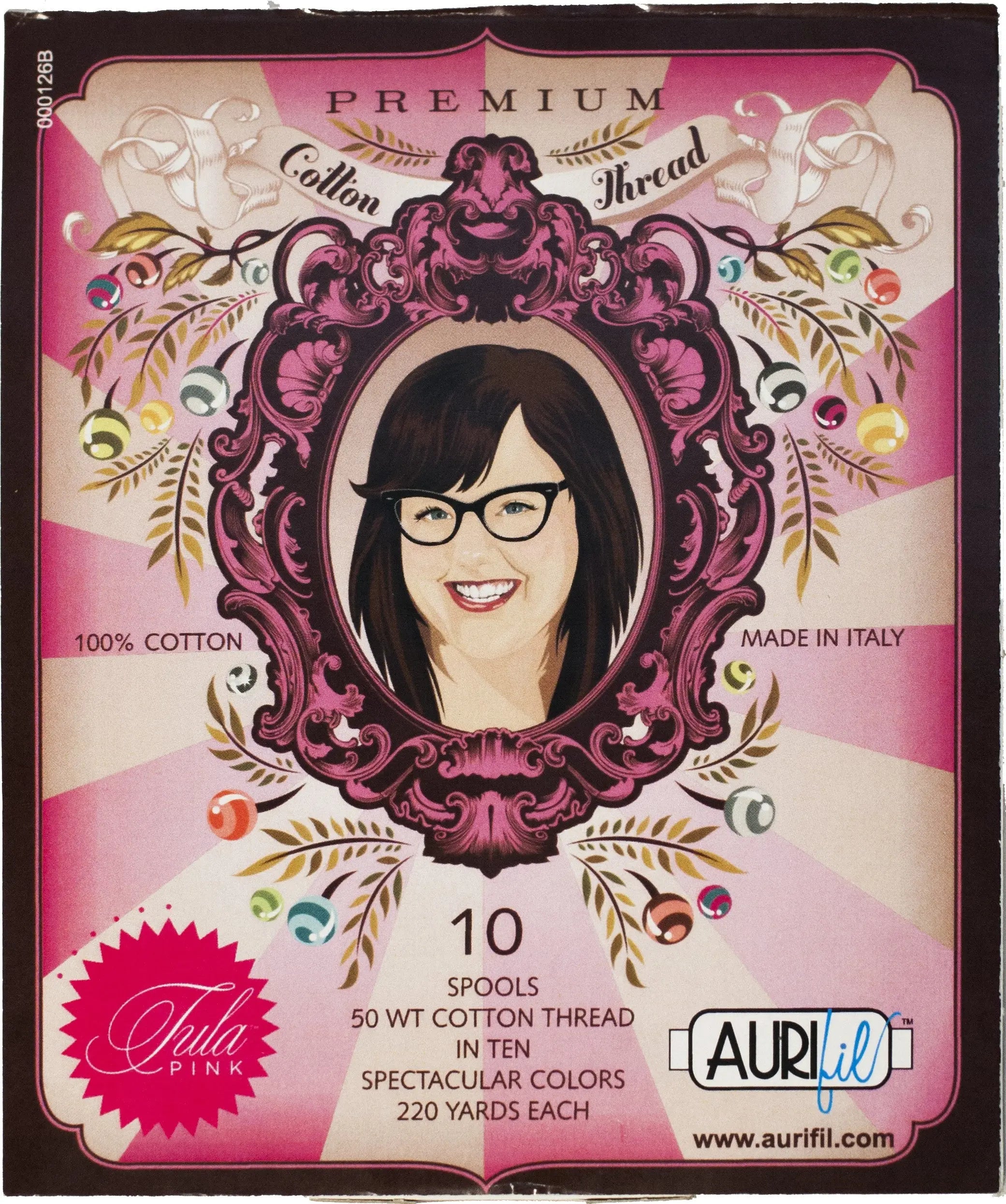 Tula Premium Thread Collection 50wt 10 Small Spools - Linda's Electric Quilters