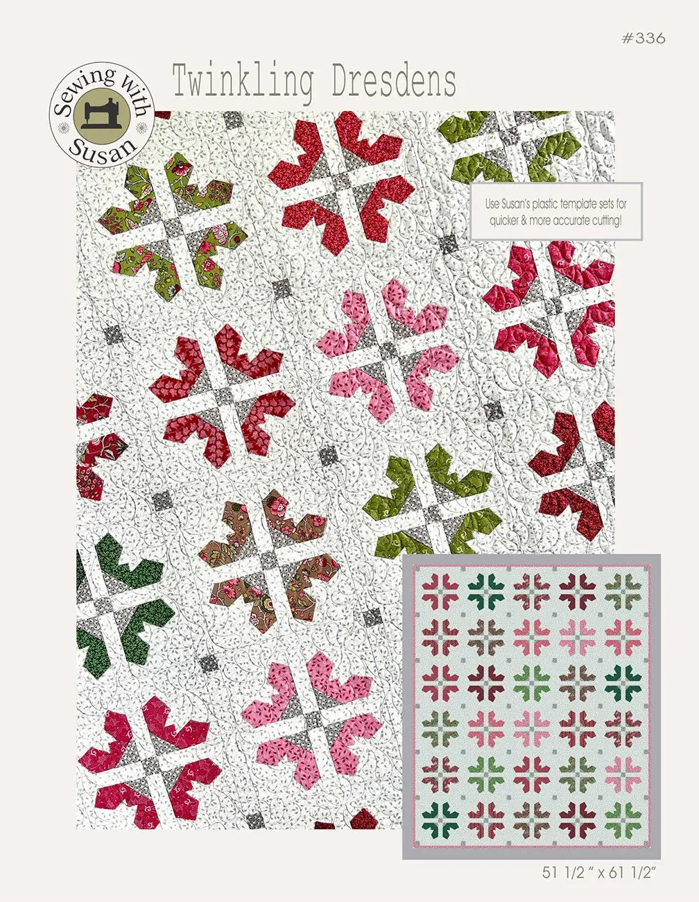 Twinkling Dresdens - Linda's Electric Quilters