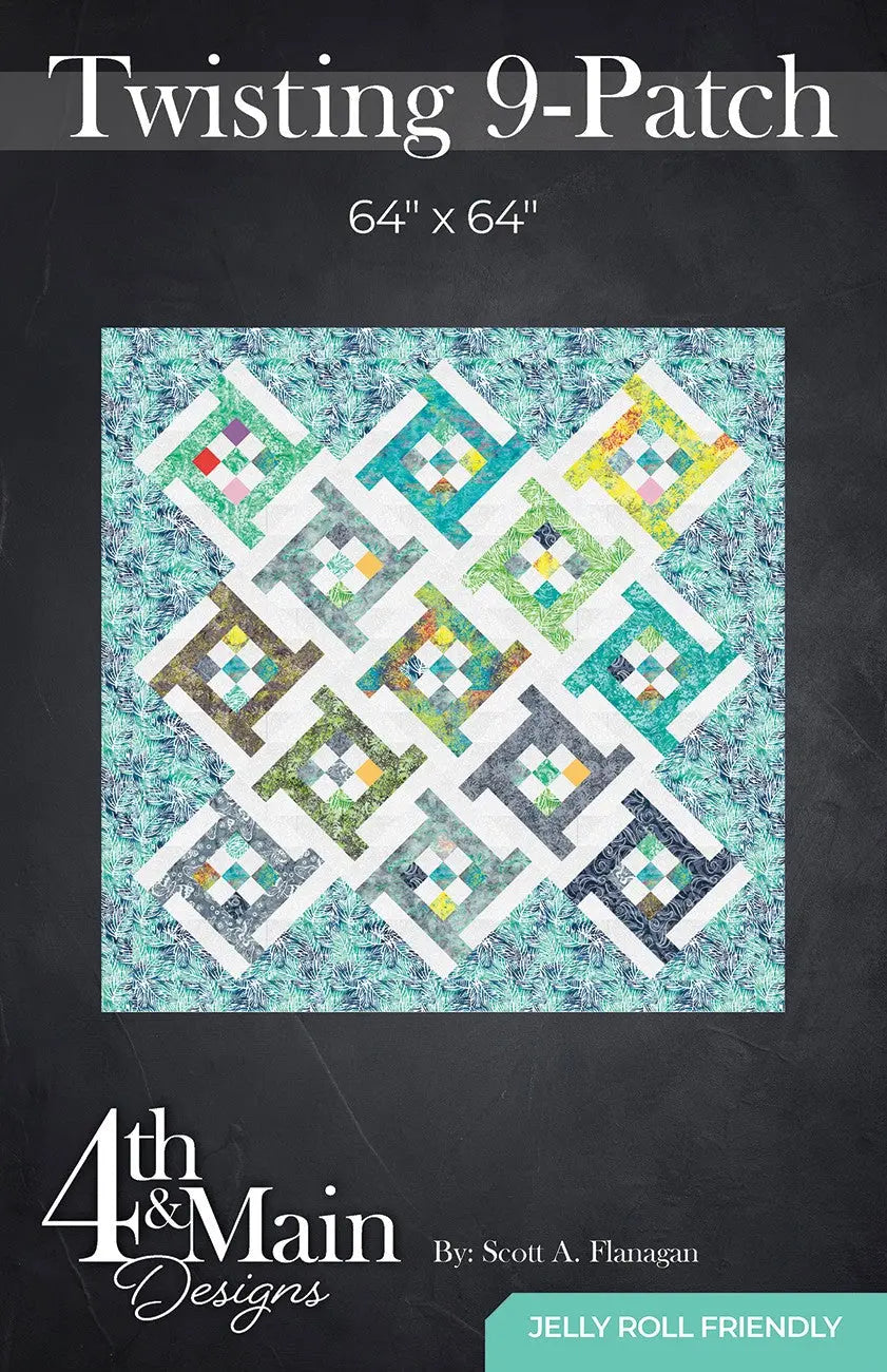 Twisting 9-Patch - Linda's Electric Quilters