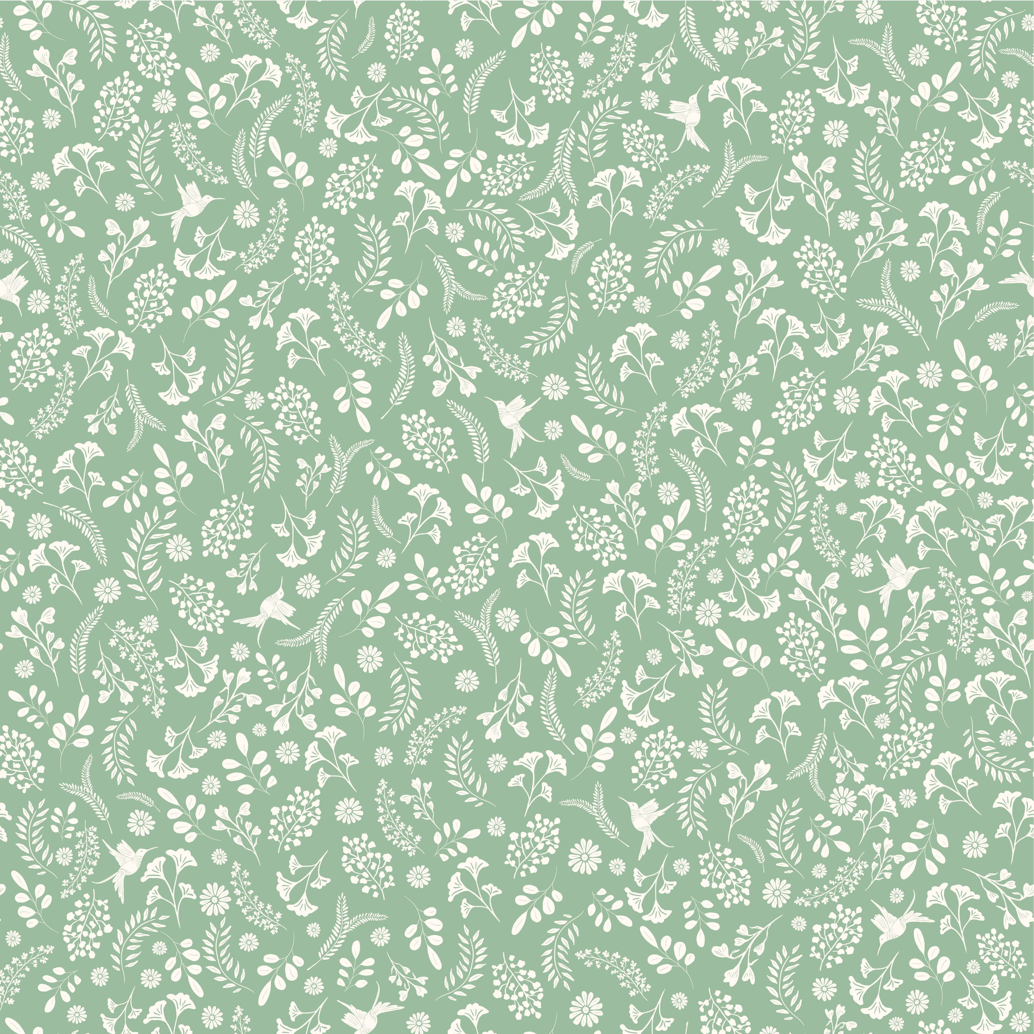 Unicorn Dreams - Whimsical - Mint 44" / 45" Fabric Per Yard