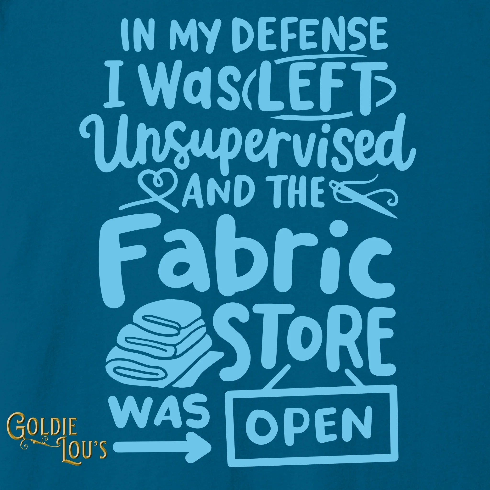 Unsupervised Shopper Quilting T-shirt