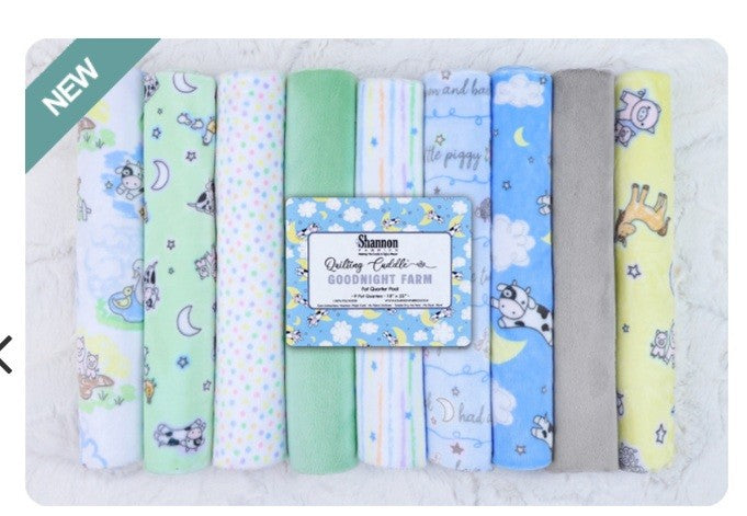Goodnight Farm Quilting Cuddle Fat Quarter Pack