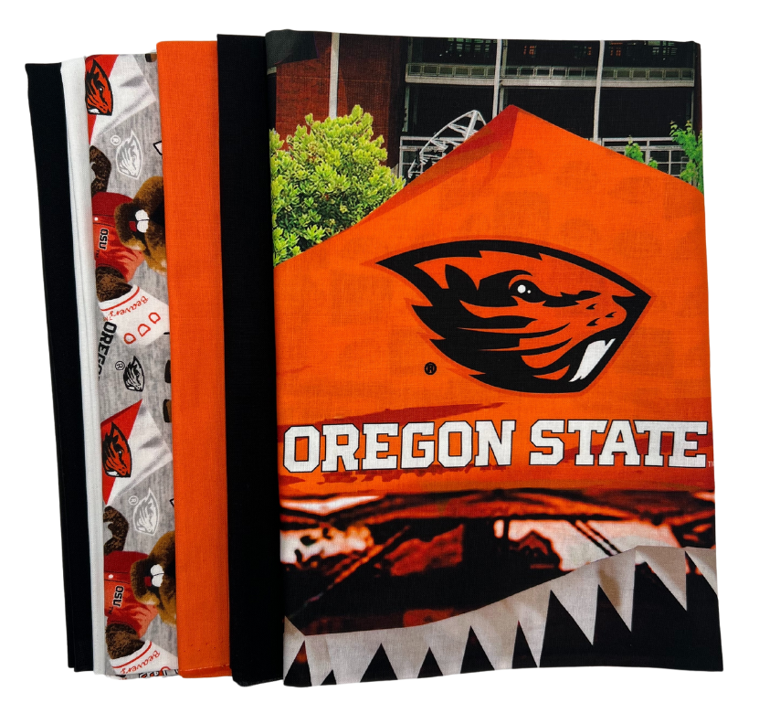 Oregon State Beavers - Tailgate Panel - Quilt Kit | Batting Included
