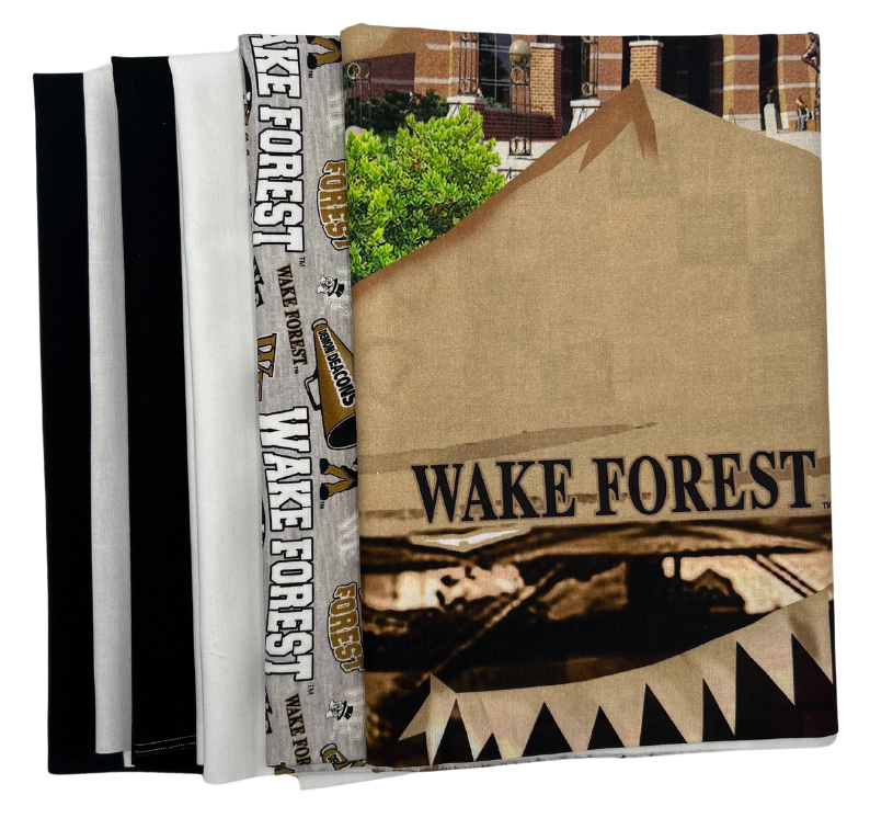 Wake Forest Demon Deacons - Tailgate Panel - Quilt Kit | Batting Included