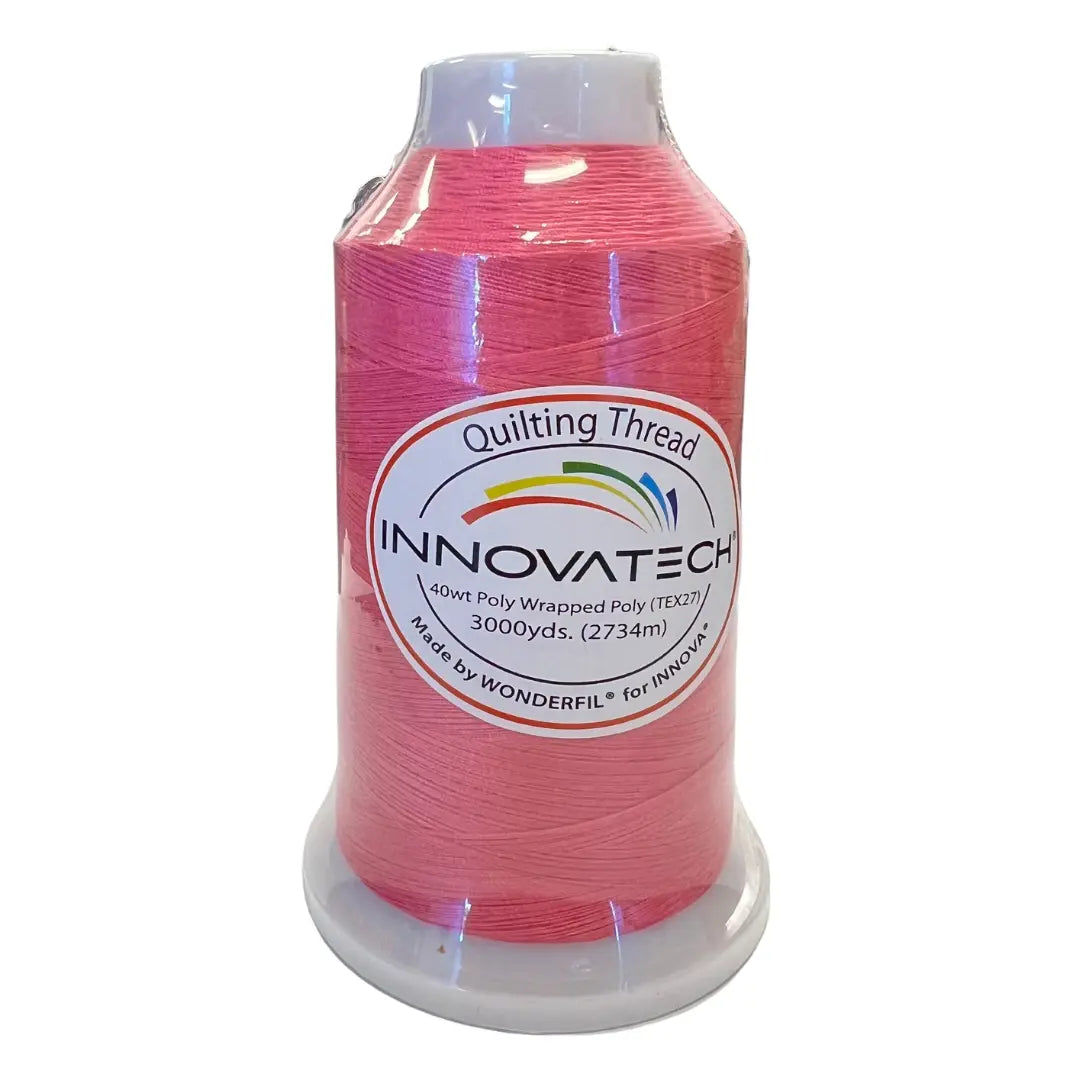 3046 Pink Innovatech Polyester Thread - Linda's Electric Quilters