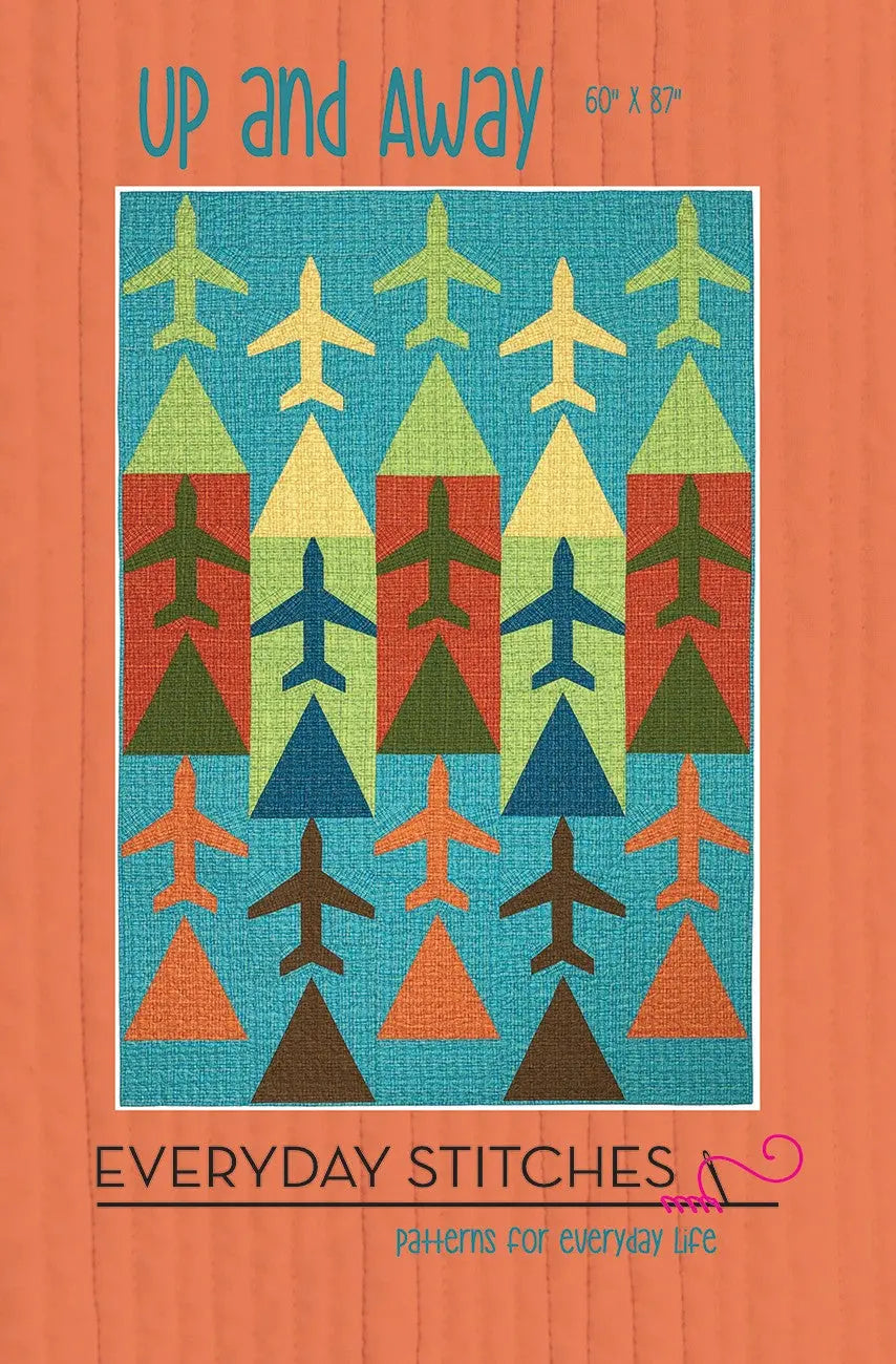 Up and Away Quilt Pattern - Linda's Electric Quilters