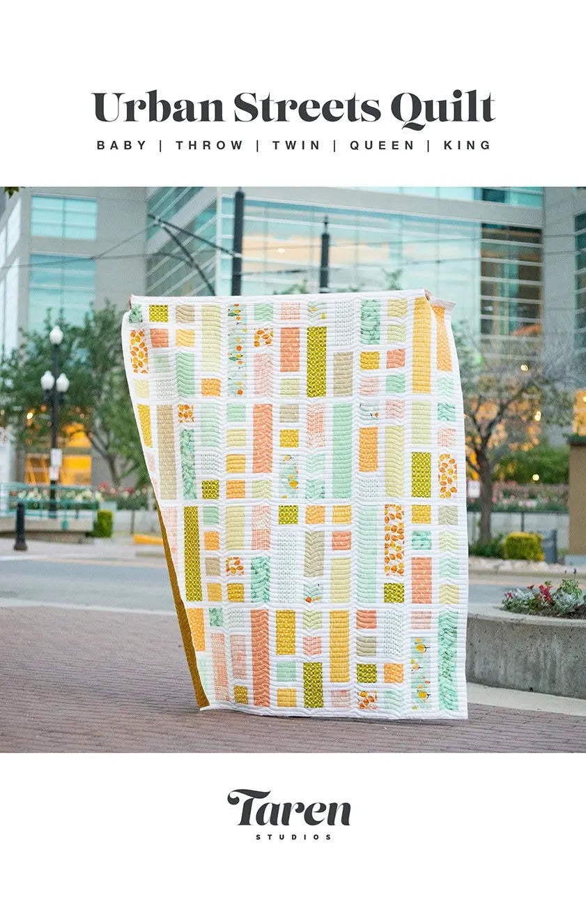 Urban Streets Quilt Pattern - Linda's Electric Quilters