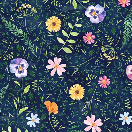 Royal Dash Of Love 43"/44" Fabric Per Yard
